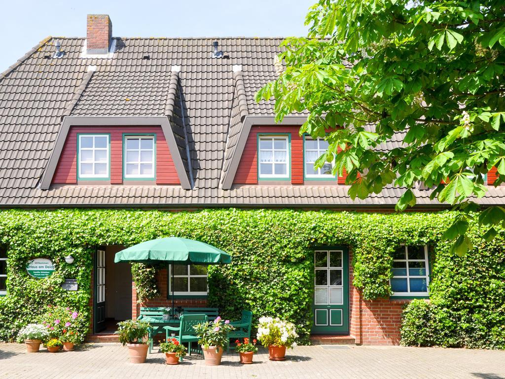 Ferienwohnung Haus am Deich Utersum Exterior foto